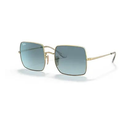 Ray-Ban Sunglasses Woman Square 1971 Classic - Arista Gold Frame Blue Lenses 54-19