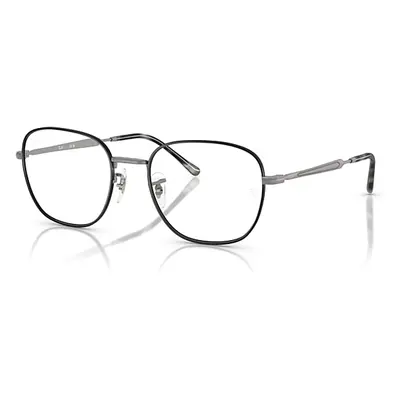 Ray-Ban Eyeglasses Unisex Rb6534 Optics - Matte Gunmetal Frame Clear Lenses Polarized 53-19