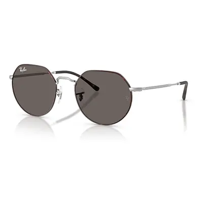 Ray-Ban Sunglasses Unisex Jack - Matte Silver Frame Grey Lenses 55-20