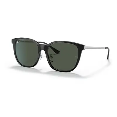 Ray-Ban Sunglasses Unisex Rb4333d - Silver Frame Green Lenses 55-17