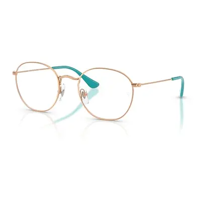 Ray-Ban Eyeglasses Children Rob Optics Kids - Rosegold Frame Clear Lenses Polarized 46-19