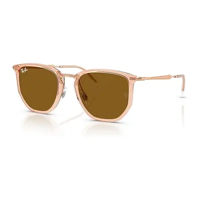 Ray-Ban Sunglasses Unisex Rb4451 - Rosegold Frame Brown Lenses 50-20