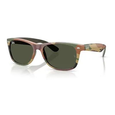 Ray-Ban Sunglasses Unisex New Wayfarer Classic - Green/green Camouflage Frame Green Lenses 55-18