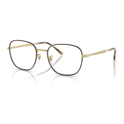 Ray-Ban Eyeglasses Unisex Rb6534 Optics - Matt Arista Gold Frame Clear Lenses Polarized 53-19