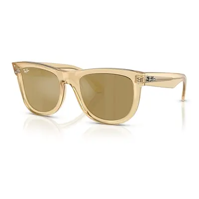 Ray-Ban Sunglasses Unisex Wayfarer Reverse - Opal Yellow Frame Gold Lenses 50-22