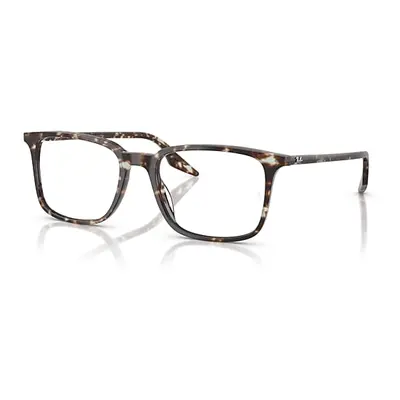 Ray-Ban Eyeglasses Unisex Rb5421 Optics - Havana Yellow Tortoiseshell Frame Clear Lenses Polariz