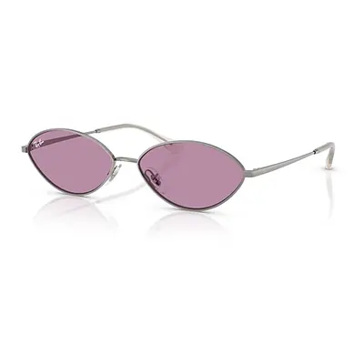 Ray-Ban Sunglasses Unisex Kai Bio-based - Gunmetal Frame Violet Lenses 59-15