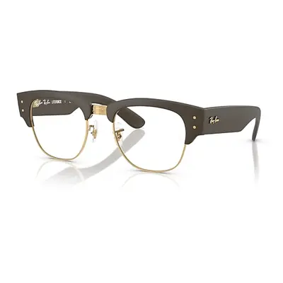 Ray-Ban Eyeglasses Unisex Mega Clubmaster Liteforce Optics Limited - Sand Brown Frame Clear Lens