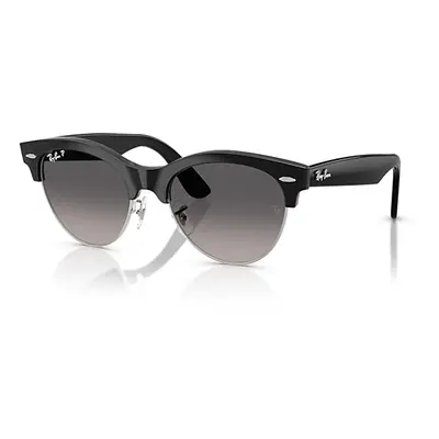 Ray-Ban Sunglasses Unisex Clubmaster Way - Black Frame Grey Lenses Polarized 51-19