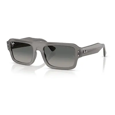 Ray-Ban Sunglasses Unisex Lukas Bio-based - Transparent Grey Frame Grey Lenses 53-20