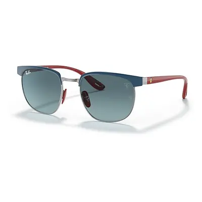 Ray-Ban Sunglasses Unisex Rb3698m Scuderia Ferrari Collection - Red Frame Grey Lenses 53-20