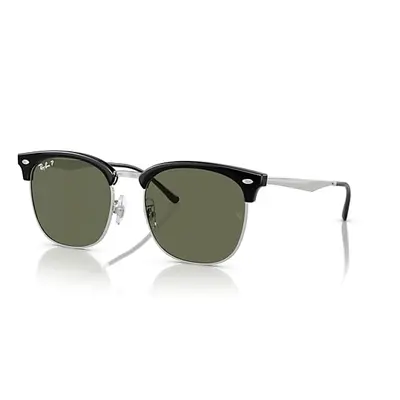 Ray-Ban Sunglasses Unisex Rb4418d - Silver Frame Green Lenses Polarized 56-19