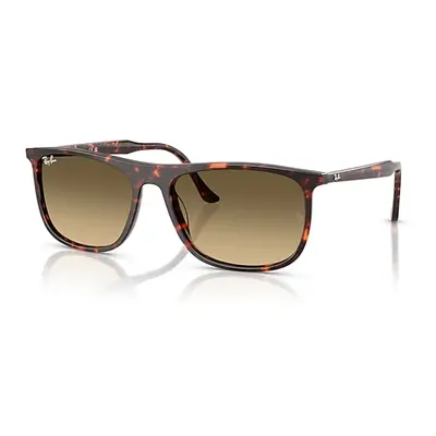 Ray-Ban Sunglasses Unisex Rb2216 - Havana Red Tortoiseshell Frame Brown Lenses 58-18