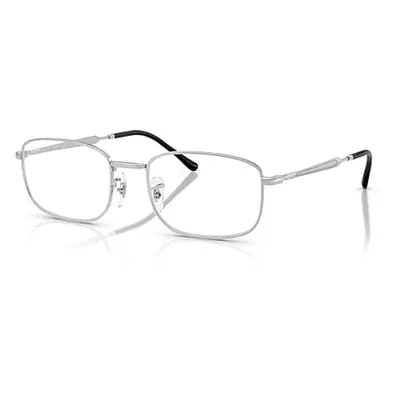 Ray-Ban Eyeglasses Unisex Rb6533 Optics - Silver Frame Clear Lenses Polarized 54-19