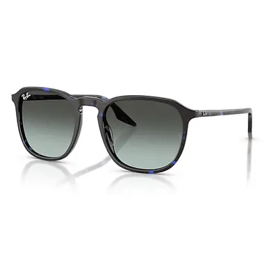 Ray-Ban Sunglasses Unisex Rb2203 - Havana Blue Tortoiseshell Frame Blue Lenses 52-20