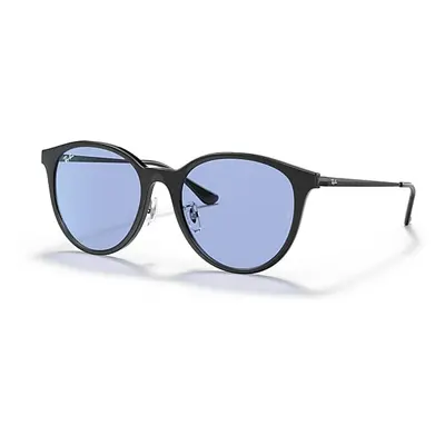 Ray-Ban Sunglasses Unisex Rb4334d - Black Frame Blue Lenses 55-19