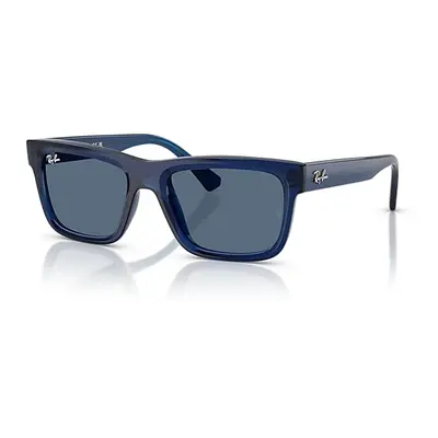 Ray-Ban Sunglasses Unisex Rb9196s Kids Bio-based - Transparent Blue Frame Blue Lenses 49-17