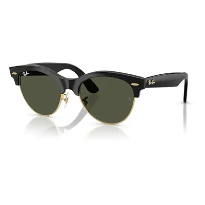 Ray-Ban Sunglasses Unisex Clubmaster Way - Black Frame Green Lenses 51-19