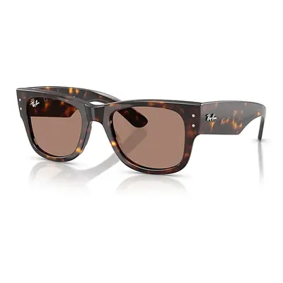 Ray-Ban Sunglasses Unisex Mega Wayfarer Summer Capsule - Havana Frame Violet Lenses 51-21