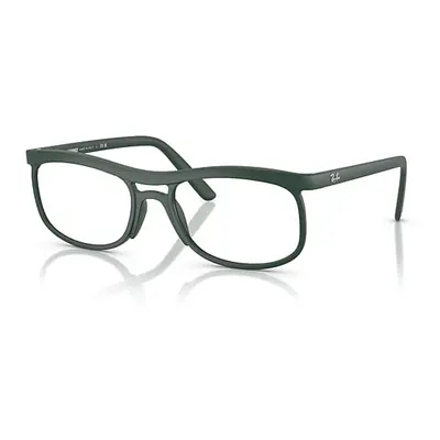 Ray-Ban Eyeglasses Unisex Rb7254 Optics Liteforce - Sand Green Frame Clear Lenses Polarized 56-2