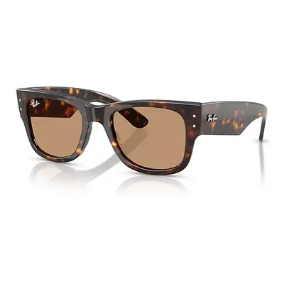 Ray-Ban Sunglasses Unisex Mega Wayfarer Summer Capsule - Havana Frame Brown Lenses 51-21