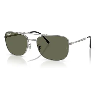 Ray-Ban Sunglasses Unisex Rb3755 - Gunmetal Frame Green Lenses Polarized 62-19