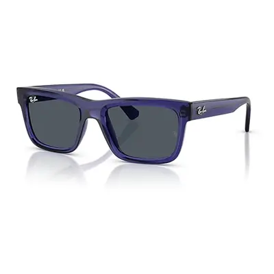 Ray-Ban Sunglasses Unisex Rb9196s Kids Bio-based - Transparent Violet Frame Grey Lenses 49-17