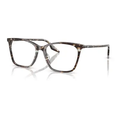 Ray-Ban Eyeglasses Woman Rb5422 Optics - Havana Yellow Tortoiseshell Frame Clear Lenses Polarize