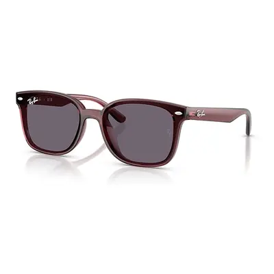 Ray-Ban Sunglasses Unisex Rb4461d - Transparent Dark Brown Frame Violet Lenses 64-17