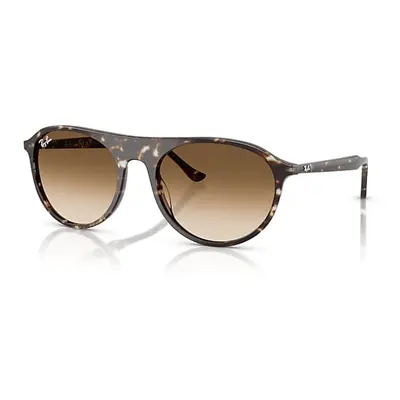 Ray-Ban Sunglasses Unisex Rb2215 - Havana Yellow Tortoiseshell Frame Brown Lenses 59-20