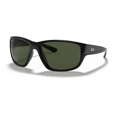 Ray-Ban Sunglasses Man Rb4300 - Black Frame Green Lenses 63-18