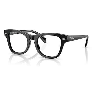 Ray-Ban Eyeglasses Children Rb9707v Optics Kids - Black Frame Clear Lenses Polarized 46-18