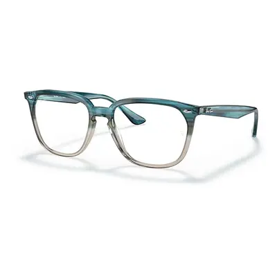 Ray-Ban Eyeglasses Unisex Rb4362 Optics - Havana Frame Clear Lenses 53-18