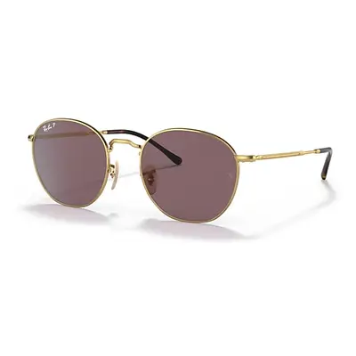 Ray-Ban Sunglasses Unisex Rob - Arista Gold Frame Violet Lenses Polarized 54-20