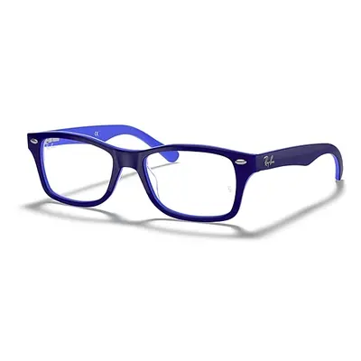 Ray-Ban Eyeglasses Children Rb1531 Optics Kids - Blue Frame Clear Lenses Polarized 48-16