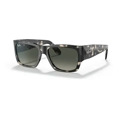 Ray-Ban Sunglasses Unisex Nomad Fleck - Grey Havana Frame Grey Lenses 54-17