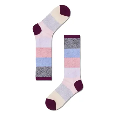 Happy Socks Blanca Mid High Sock