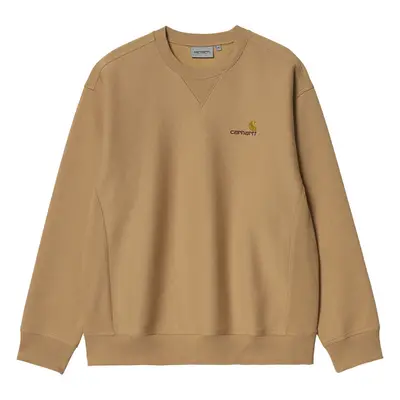 Carhartt WIP American Script Sweatshirt dusty H Brown