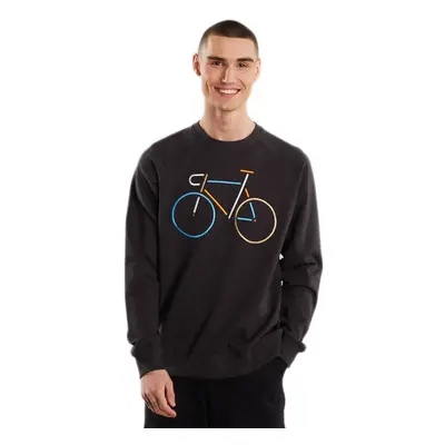 Dedicated Sweatshirt Malmoe Color Bike Charcoal