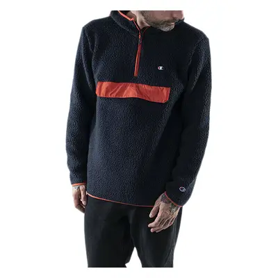 : Champion Hooded Half Zip Top