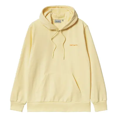 Carhartt WIP Hooded Script Embroidery Soft Yellow