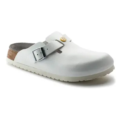 Birkenstock Boston ESD Natural Leather Narrow Fit