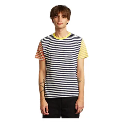 Dedicated T-shirt Stockholm Block Stripes Multi Color