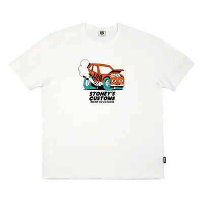 The Dudes Stoneys Ride Premium T-Shirt Heavyweight Off-White