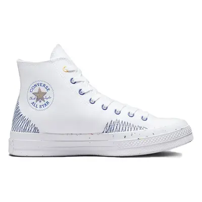 Converse Chuck Stitched White Indigo