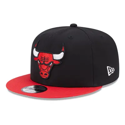 New Era Chicago Bulls Team Side Patch Black 9FIFTY Snapback Cap