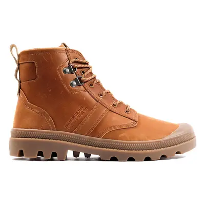 Palladium Pallabrousse Tact Leather Surf Tan