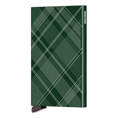 Secrid Cardprotector Laser Tartan Green