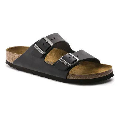 Birkenstock Arizona NU Oiled Black Narrow Fit