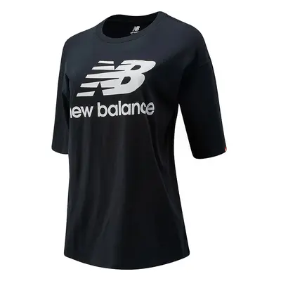 New Balance Essentials Stacked Logo Tee